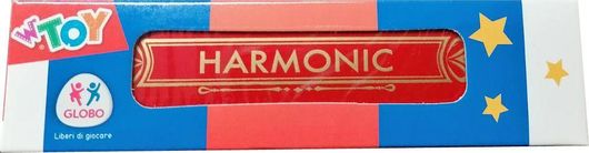 Πνευστό Μουσικό Παιχνίδι Globo Φυσαρμόνικα σε Διάφορα Σχέδια 1τμχ για 5+ Ετών