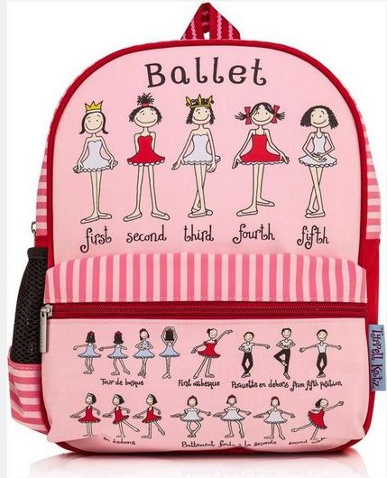 Σχολική Τσάντα Νηπίου Tyrrell Katz Ballet Ροζ