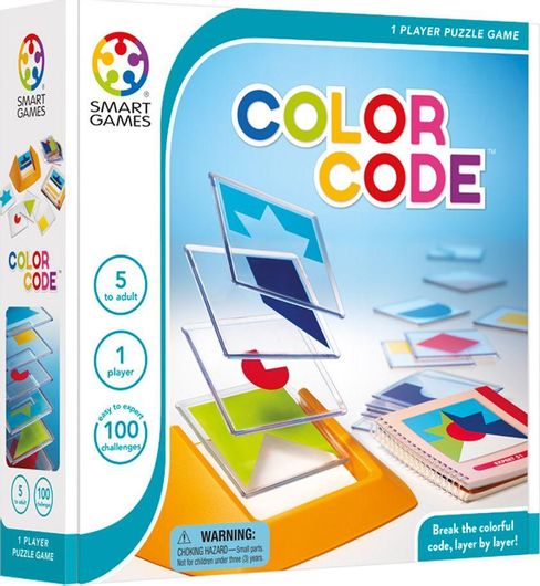 Επιτραπέζιο Παιχνίδι Smart Games Colour Code για 1 Παίκτη 5+ Ετών