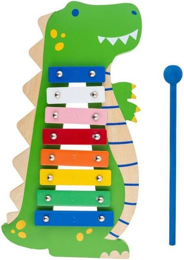 Μουσικό Παιχνίδι Clementoni Ξυλόφωνο Dino για 18+ Μηνών