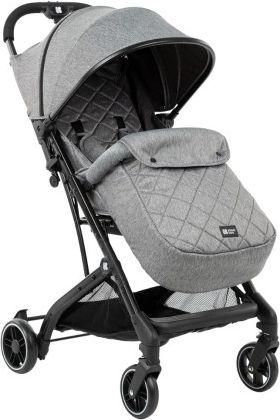 Καρότσι Μωρού Kikka Boo Miley 2022 Κλασσικό έως 22Kg με Ποδόσακλο Γκρι