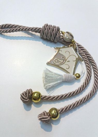 Γούρι G80215 Σπίτι Κρεμαστό Επιχρυσωμένο 35cm