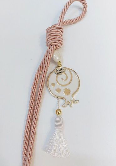 Γούρι Ρόδι Κρεμαστό Επιχρυσωμένο 33cm