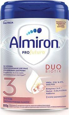 Γάλα σε Σκόνη Nutricia Almiron Profutura 3 για 800gr για 12+ Μηνών