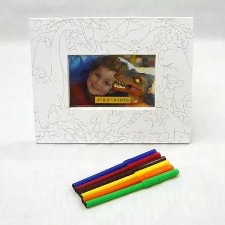 Παιδική Χειροτεχνία Stephen Joseph Dino Ζωγράφισε την Κορνίζα σου για 3+ Ετών