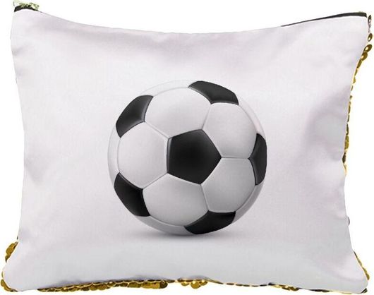 Νεσεσέρ Τσαντάκι Μπάλα Ποδοσφαίρου με Πούλιες Sequin Χρυσό