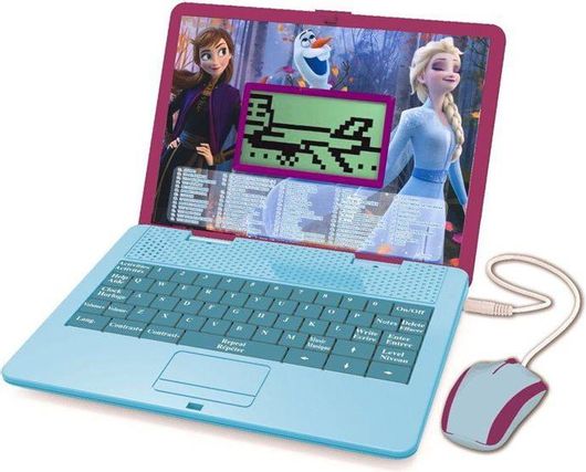 Ηλεκτρονικό Παιδικό Laptop Lexibook Εκπαιδευτικό Frozen 2 Δίγλωσσο για 4+ Ετών