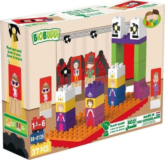 Τουβλάκια Biobuddi Πασαρέλα BB0139 37τμχ για 18+ Μηνών