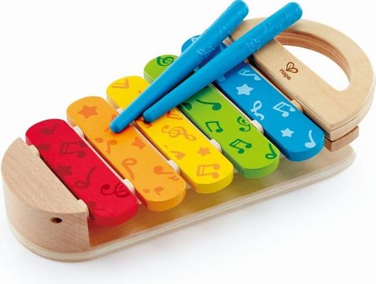 Ξυλόφωνο Hape Early Melodies Rainbow Ξύλινο για 12+ Μηνών