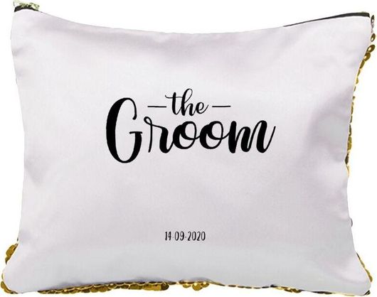 Νεσεσέρ Groom & Bride Groom με Πούλιες Χρυσό