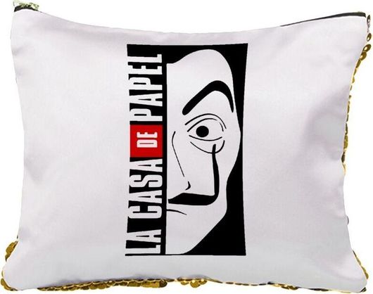 Νεσεσέρ La Casa De Papel Vertical με Πούλιες Χρυσό