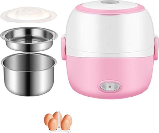 Mini Cooker RY-1231 Φορητό 220V Ροζ