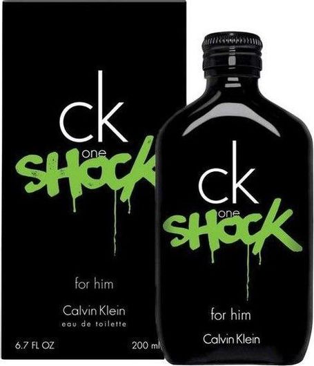 Ανδρικό Άρωμα Calvin Klein One Shock For Him Eau de Toilette 200ml