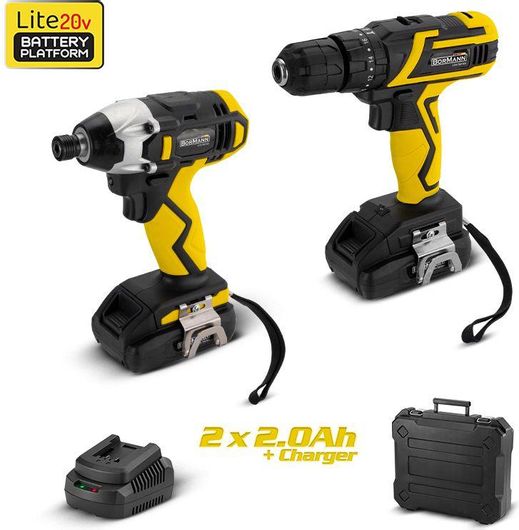 Εργαλεία Μπαταρίας Bormann Lite Bcd2610 Δραπανοκατσάβιδο Κρουστικό & Παλμικό Κατσαβίδι