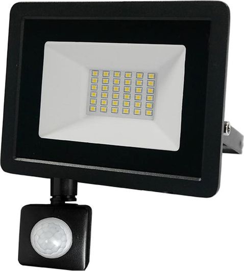 Προβολέας Led Bormann Lite Blf1910 10W με Ανιχνευτή Κίνησης 4000K 800 Lumen 120° Αδιάβροχος