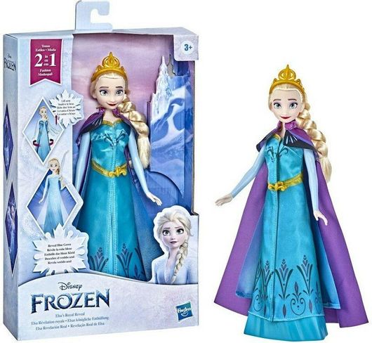 Κούκλα Hasbro Frozen II Elsa's Royal Reveal F3254 32.2cm για 3+ Ετών