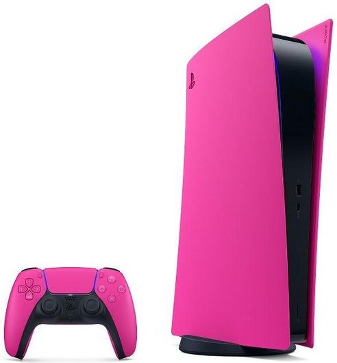 Θήκη Προστασίας Sony Console Covers Digital Edition Πλαστική Nova Pink για Κονσόλα PS5 Ροζ