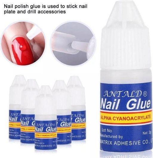 Κόλλα Τεχνητών Νυχιών Antald Nail Glue 5x3gr