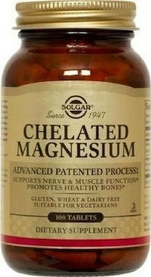 Solgar Chelated Magnesium 100 Ταμπλέτες
