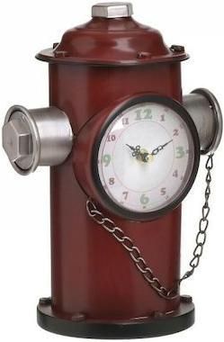 Επιτραπέζιο Ρολόι Inart 3-20-977-0322 Αναλογικό Μεταλλικό