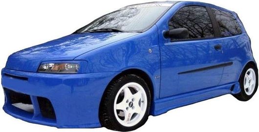 Φρυδάκια Εμπρόσθιων Φαναριών Αυτοκινήτου Motordrome Fiat Punto 00-10 2τμχ