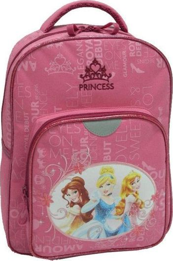 Σχολική Τσάντα Πλάτης Νηπίου Bagtrotter Princess 26x11x35cm Ροζ