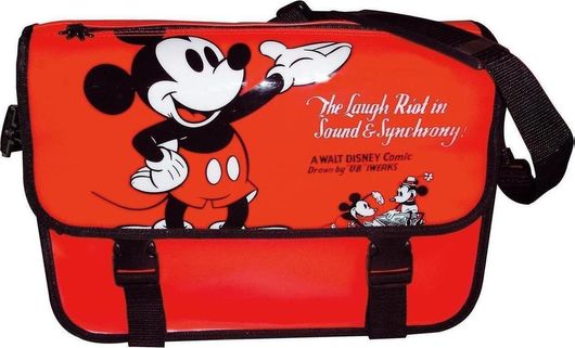 Σχολική Τσάντα Ώμου Νηπίου Next 17518 Mickey Classic Κόκκινο