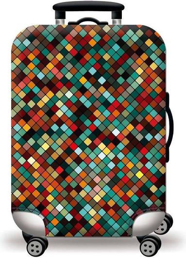 Κάλυμμα Βαλίτσας Small AMBER Pixels AM221-01