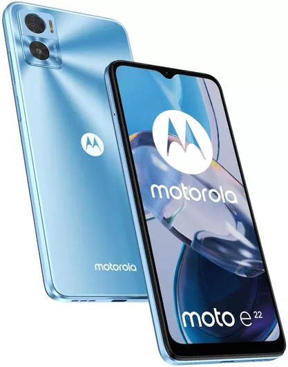 Motorola Moto E22 4GB 64GB Crystal Blue