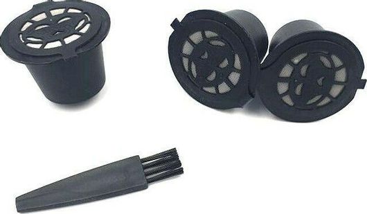 Σετ Επαναγεμιζόμενες Κάψουλες Καφέ Espresso για Καφετιέρες Nespresso 3 τμχ InnovaGoods V0103363