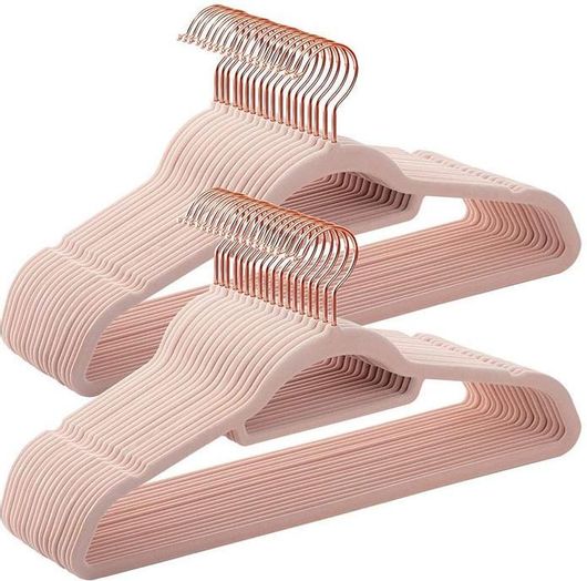 Σετ Βελούδινες Κρεμάστρες Ρούχων 50 τμχ Songmics CRF21PK50