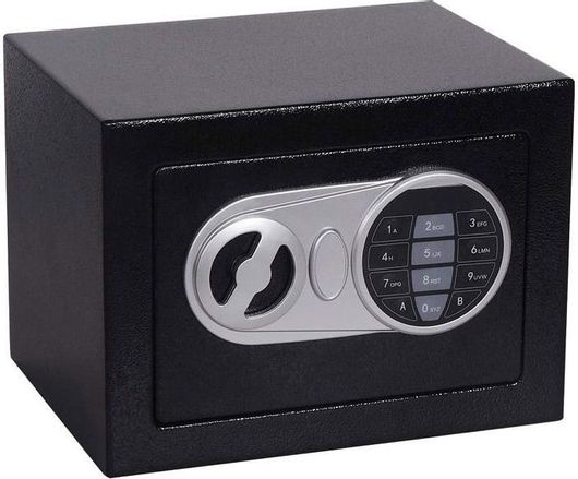 Χρηματοκιβώτιο Ασφαλείας με Ηλεκτρονική Κλειδαριά και Κλειδί 170 x 230 x 170 mm XSQUO 8487497377020