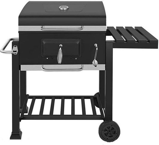 Τροχήλατη Ψησταριά - Μπάρμπεκιου με Κάρβουνο 104 x 47.5 x 72 cm Hoppline HOP1001329