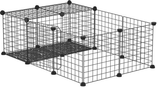Πολυμορφικό Κλουβί - Πάρκο Εκπαίδευσης Κατοικίδιου 105 x 70 x 35 cm PawHut D51-256
