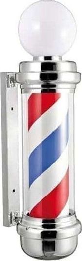 Φάρος Κουρείου Barber Pole 56 x 20 x 22 cm Hoppline HOP1001312