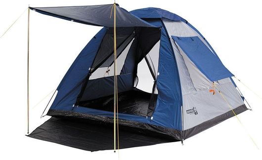 Σκηνή Panda Outdoor Open Air Igloo 4 Ατόμων Καλοκαι 240x240x175cm Μπλε