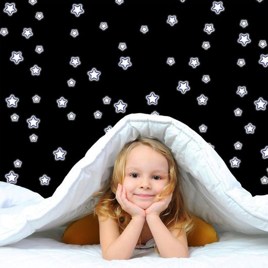 Αυτοκόλλητα Παιδικού Δωματίου Ango 59506 Glow Star Τοίχου Φωσφοριζέ