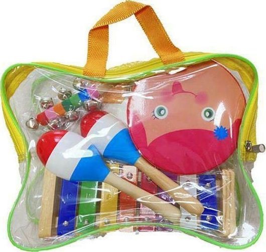 Μουσικό Παιχνίδι Next Ξύλινο Σετ για 3+ Ετών