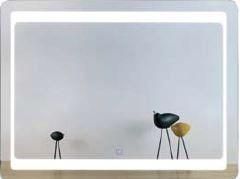 Καθρέπτης Μπάνιου 70004 LED Touch Αντιστρεφόμενος Ορθογώνιος 60x80cm