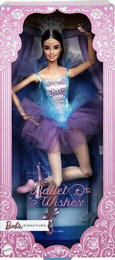 Συλλεκτική Κούκλα Mattel Barbie Ballet Wishes για 3+ Ετών