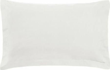 Μαξιλαροθήκη Coincasa με Φάσα 50x80cm Λευκή