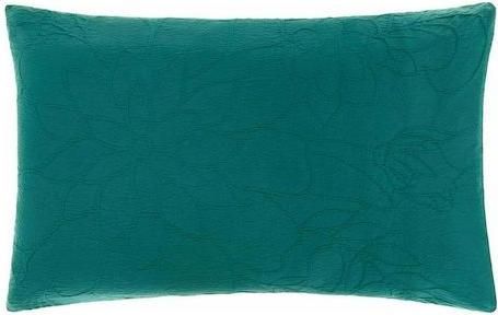 Μαξιλαροθήκη Coincasa 50x80cm Πετρόλ