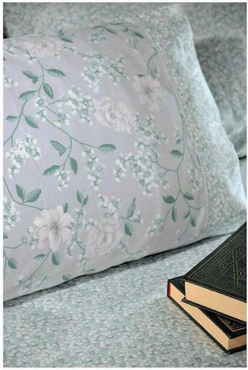 Μαξιλαροθήκη Down Town Home 697 Oxford 52x75cm Σετ Σετ 2τμχ Γκρι