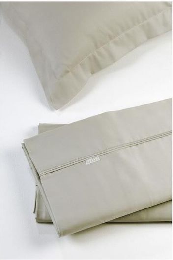 Μαξιλαροθήκη Down Town Home Solid Colours Oxford 52x75cm Σετ Σετ 2τμχ Γκρι