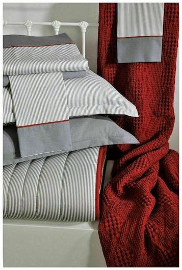 Μαξιλαροθήκη Down Town Home Με Φάσα 52x75cm Σετ Σετ 2τμχ Μπεζ