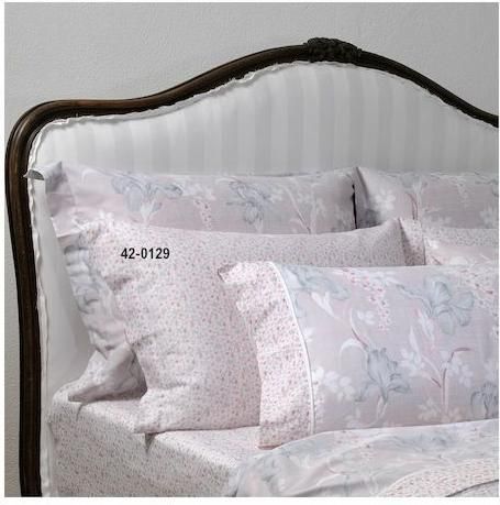 Μαξιλαροθήκη Down Town Home 694 Oxford 52x75cm Σετ Σετ 2τμχ Ροζ