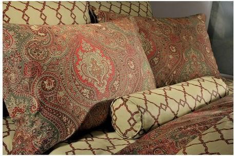 Μαξιλαροθήκη Down Town Home 693 Oxford 52x75cm Σετ Σετ 2τμχ Καφέ