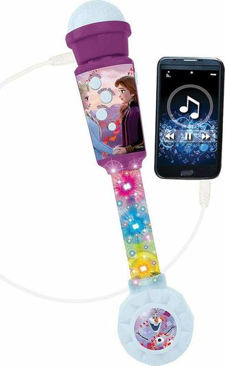 Μουσικό Παιχνίδι Lexibook Μικρόφωνο Frozen MIC90FZ με Φως Ηχεία & Ηχητικά Εφέ Πλαστικό για 3+ Ετών