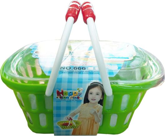 Παιχνίδι Φρούτα & Λαχανικά Κοπής σε Μικρό Καλάθι