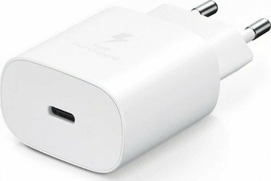Samsung Φορτιστής Χωρίς Καλώδιο με Θύρα USB-C 25W Power Delivery Λευκός EP-TA800N Bulk